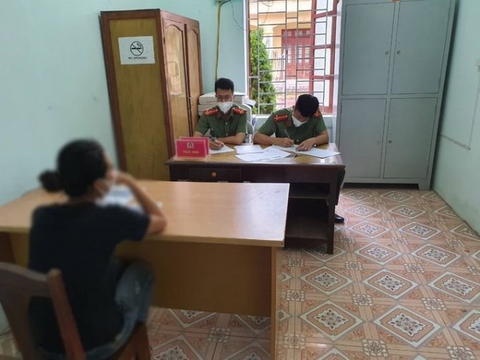 thanh hoa xu phat hanh chinh doi tuong len tren mang noi xau luc luong cong an hinh 1