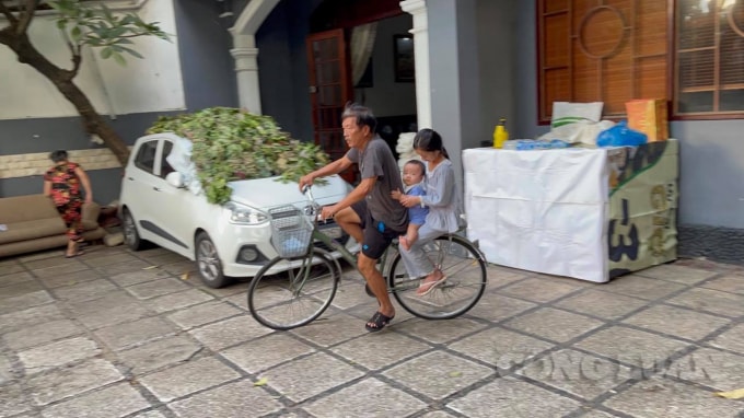 gia dinh 3 the he la cuu f0 mot thanh vien xung phong lam thien nguyen tra on doi hinh 2