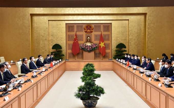 thu tuong pham minh chinh tiep uy vien quoc vu bo truong ngoai giao trung quoc vuong nghi hinh 3
