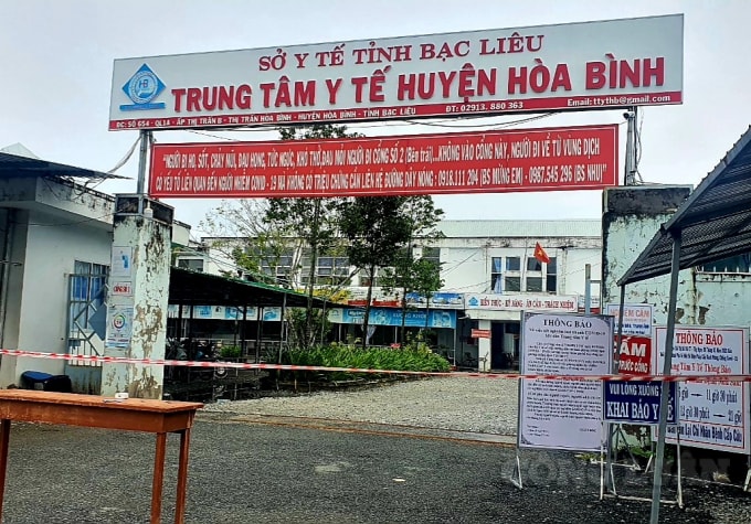 bac lieu phat hien 12 f0 huyen hoa binh lai gian cach theo chi thi 16 hinh 1