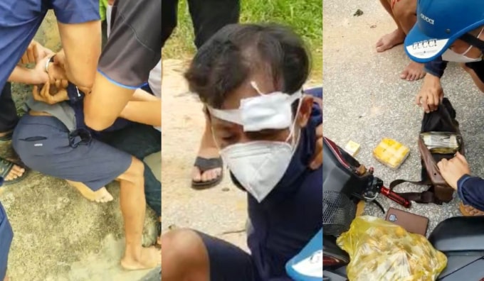 nghe an bat doi tuong thu giu nhieu ma tuy da va 4000 vien ma tuy tong hop hinh 1