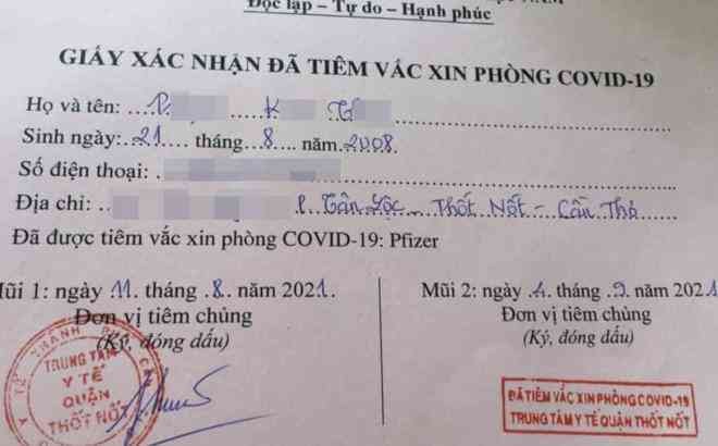 khan truong xac minh 57 truong hop duoi 18 tuoi duoc tiem vac xin phong covid 19 o can tho hinh 1