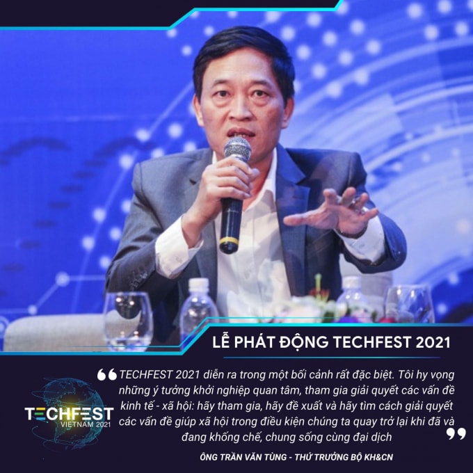 bo khcn le phat dong ngay hoi khoi nghiep doi moi sang tao quoc gia techfest viet nam 2021 hinh 2