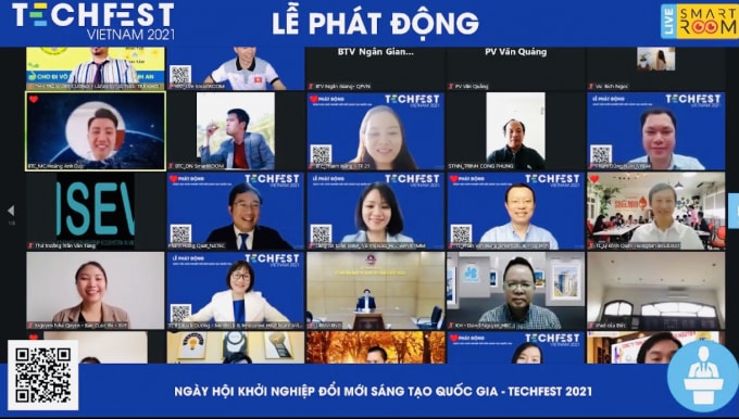 bo khcn le phat dong ngay hoi khoi nghiep doi moi sang tao quoc gia techfest viet nam 2021 hinh 1