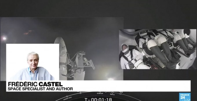 spacex dua thanh cong phi hanh doan toan dan su dau tien vao quy dao trai dat hinh 1