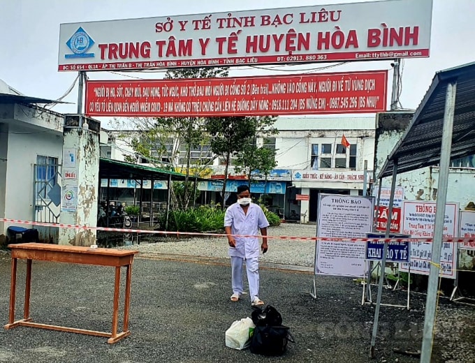 bac lieu phong toa 8 khu vuc lien quan den chum ca benh tai trung tam y te huyen hoa binh hinh 1
