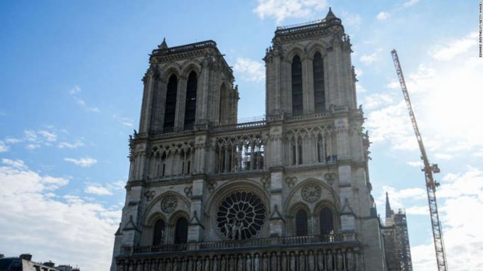 nha tho duc ba paris cong bo thoi gian mo lai sau 5 nam vu chay tham khoc hinh 1