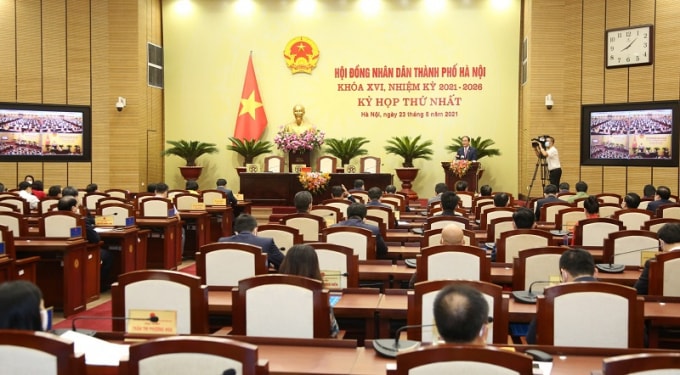 ngay mai 22 9 khai mac ky hop thu hai hdnd tp ha noi khoa xvi hinh 1