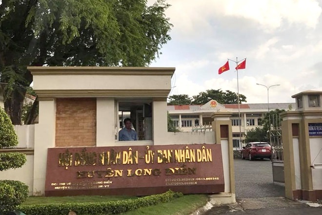 sau 1 ngay nghi viec chu tich ubnd huyen long dien da di lam lai hinh 1