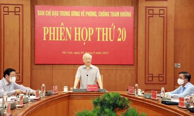 chuc nang nhiem vu quyen han cua ban chi dao trung uong ve phong chong tham nhung tieu cuc hinh 1