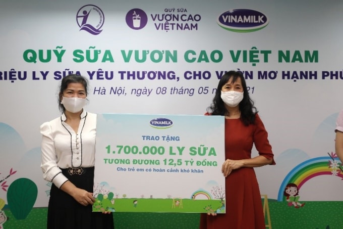 1 trieu ly sua vinamilk cho tre em kho khan qua cung gop diem xanh cho viet nam khoe manh hinh 3