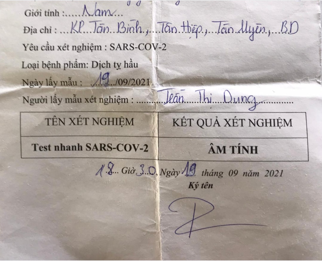 phat hien 1 y si phong kham tu nhan sua ngay giay xet nghiem de luu thong hinh 2