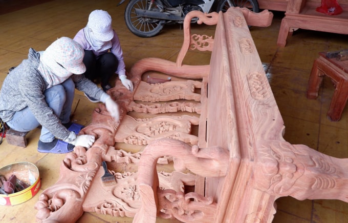 lang nghe lien ha dan phuong dich benh day cac ho san xuat go den bo vuc pha san hinh 1