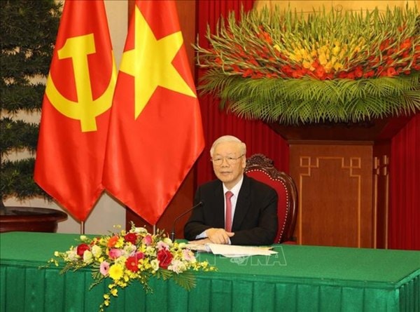 tong bi thu nguyen phu trong dien dam voi tong bi thu chu tich nuoc trung quoc hinh 1