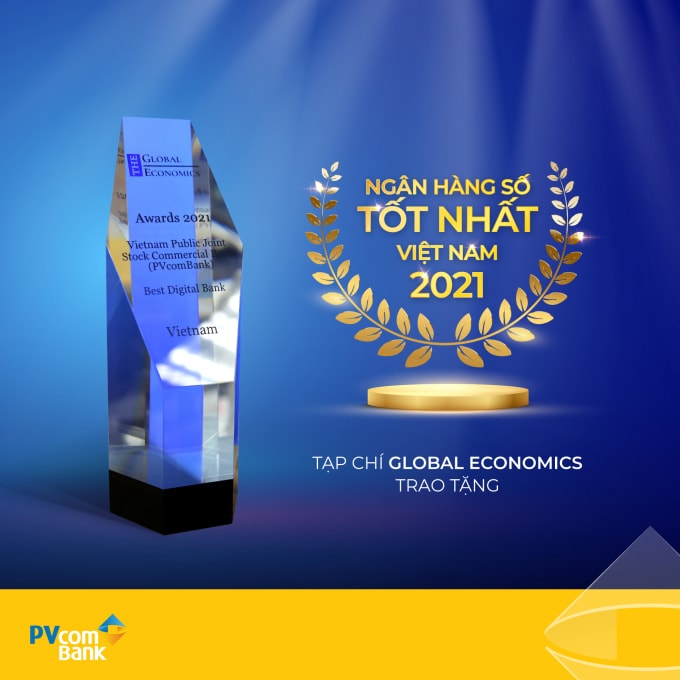 tap chi the global economics vinh danh pvcombank la ngan hang so tot nhat viet nam 2021 hinh 1