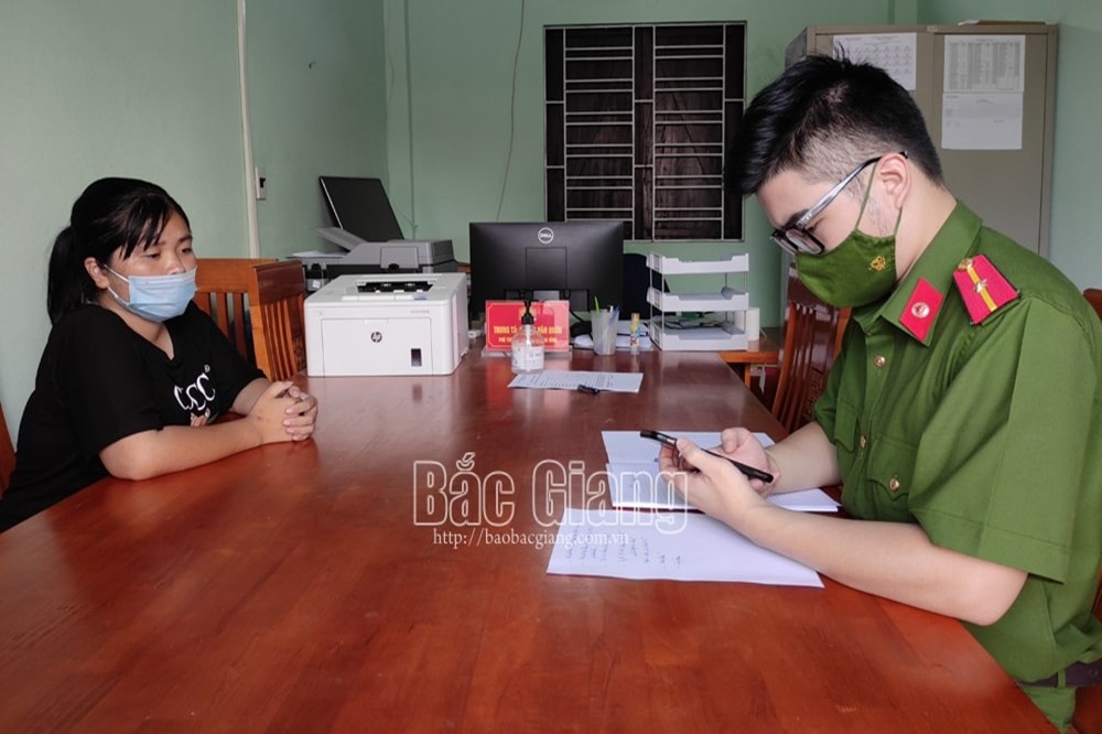 cong an tinh bac giang ngan chan doi tuong lua dao bang keu goi ung ho tien tren mang xa hoi hinh 1