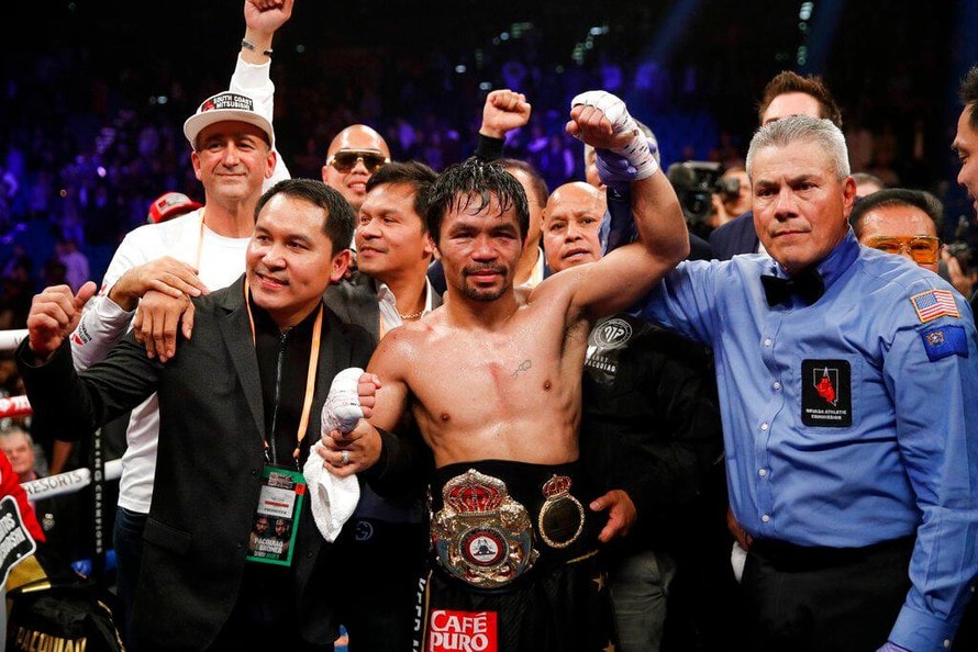 huyen thoai quyen anh manny pacquiao chinh thuc giai nghe hinh 1