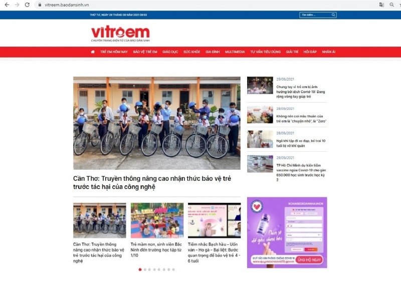 chuyen trang dien tu vi tre em chinh thuc di vao hoat dong hinh 1