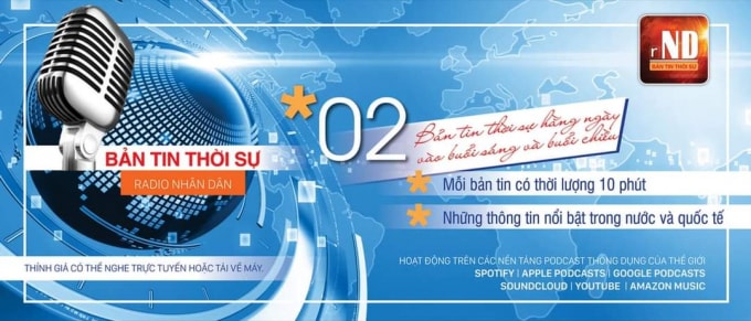bao nhan dan cung cap ban tin thoi su hang ngay tren cac kenh podcast hinh 1