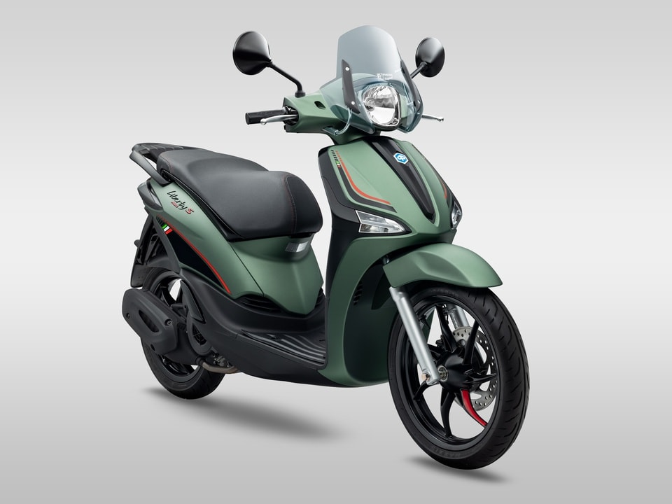 piaggio viet nam ra mat liberty s 2021 ban dac biet mau green matte gia 619 trieu dong hinh 2