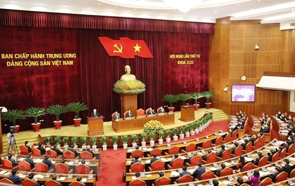 toan van phat bieu khai mac hoi nghi trung uong 4 cua tong bi thu nguyen phu trong hinh 2