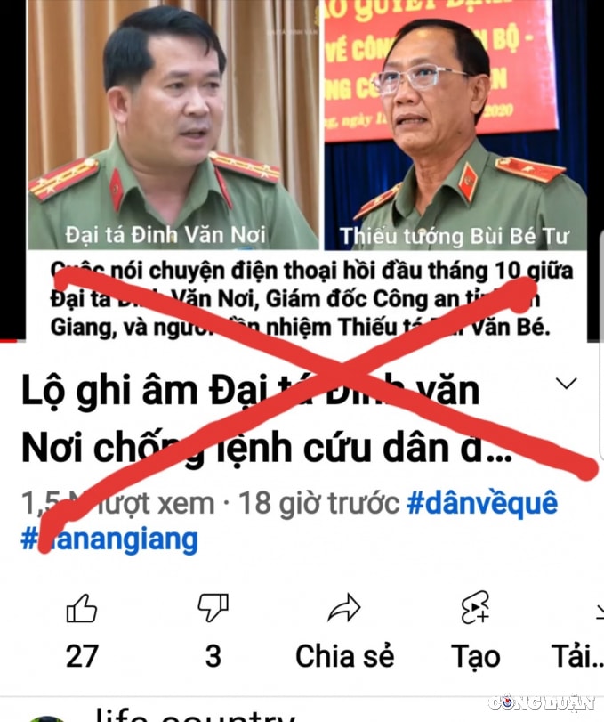 lo dien ke cat ghep clip ghi am cua giam doc cong an tinh an giang voi y do xau hinh 2