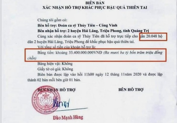 kho co the thong ke duoc so tien ca si thuy tien trao tang o quang tri hinh 1