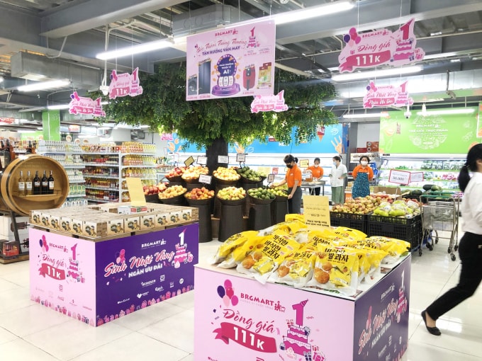he thong sieu thi brgmart minimart haprofood brgmart tung bung khuyen mai mung sinh nhat hinh 1