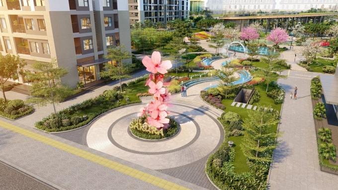 vinhomes smart city mo ban toa sa2 toa thap can ho dau tien cua phan khu the sakura hinh 2