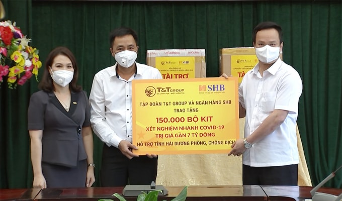 trao tang tinh hai duong 150000 bo kit xet nghiem nhanh covid 19 hinh 2
