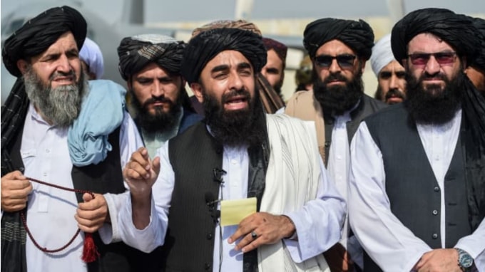 phai doan my gap taliban lan dau tien ke tu khi rut quan khoi afghanistan hinh 1