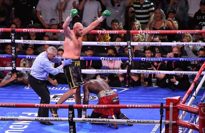 dam knock out deontay wilder tyson fury bao ve thanh cong dai wbc hang nang hinh 4