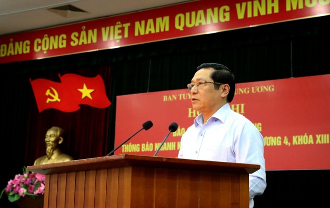ban tuyen giao trung uong thong tin ket qua noi bat hoi nghi trung uong 4 hinh 1