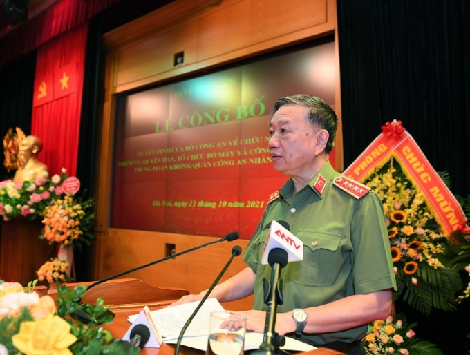 bo cong an thanh lap luc luong khong quan hinh 1