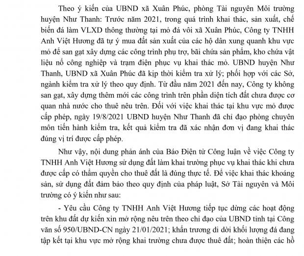 thanh hoa yeu cau doanh nghiep dung hoat dong tai khai truong trai phep hinh 2