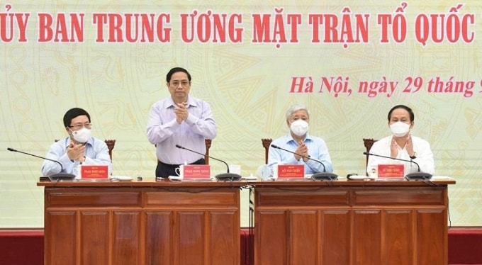 chinh phu va mttq viet nam thong nhat phuong cham hanh dong trong phong chong dich hinh 1