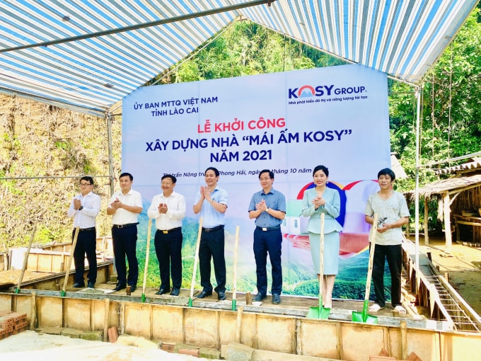 tap doan kosy ung ho 10 ty dong xay dung 200 ngoi nha cho ho ngheo tai lao cai hinh 3