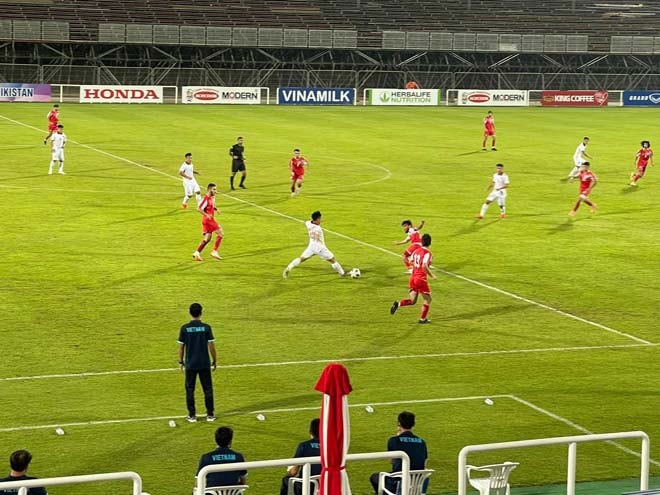 tuyen u22 viet nam hoa 1 1 tajikistan truoc them vong loai chau a hinh 2