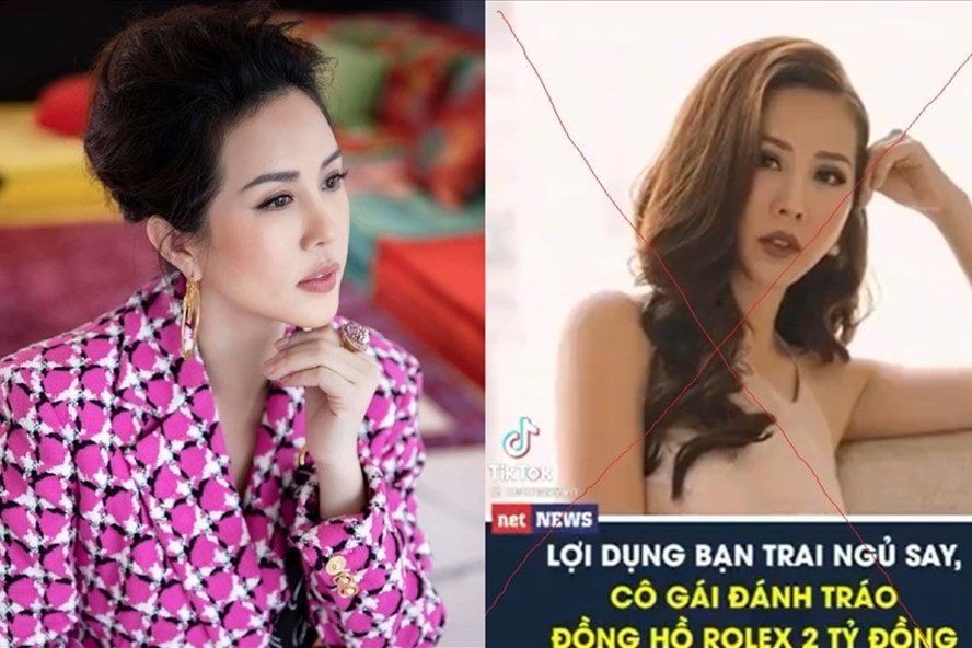thu hoai buc xuc khi bi nham la hoa hau la ky anh trom dong ho 2 ti dong hinh 1