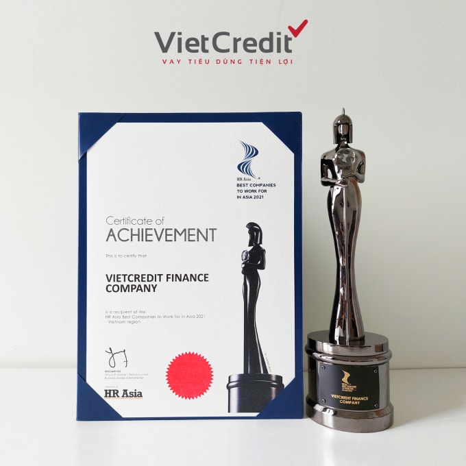 vietcredit vinh du dat giai thuong noi lam viec tot nhat chau a hinh 1