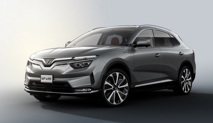 vinfast cong bo 2 mau xe dien moi tai los angeles auto show 2021 hinh 1