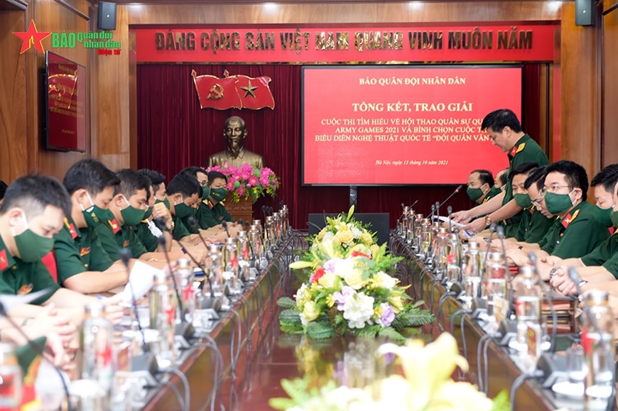 le trao giai cuoc thi tim hieu ve hoi thao quan su quoc te army games 2021 hinh 1