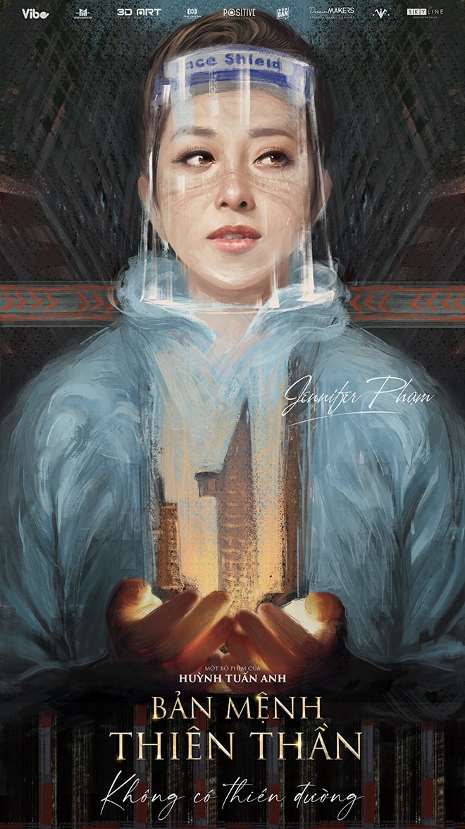 hoa hau jennifer pham dong phim tro lai sau 10 nam vang bong hinh 1
