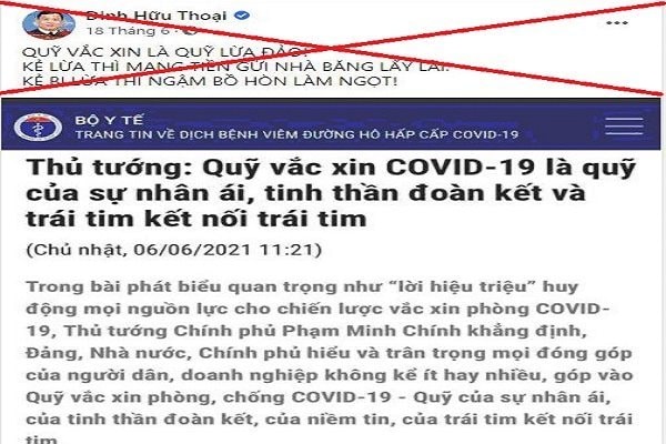 dang thong tin sai ve quy vac xin nguoi dan ong o quang nam bi phat 75 trieu hinh 1