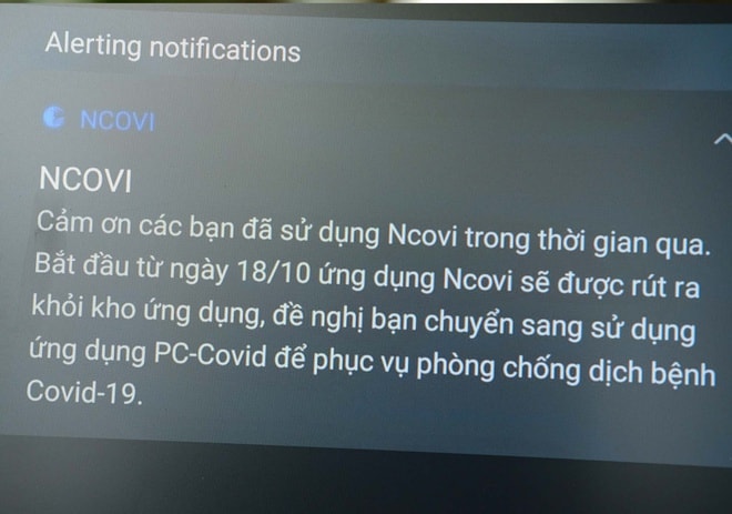 ung dung ncovi sap bi go de thay the bang pc covid hinh 1