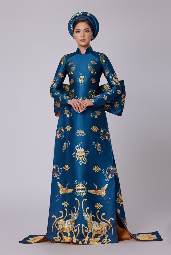 dai dien viet nam dua ao dai viet tham du miss earth 2021 hinh 2