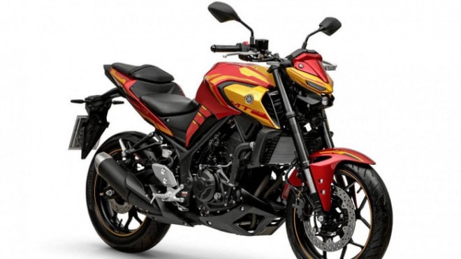 yamaha mt 03 iron man 2022 ra mat tai brazil gia 1158 trieu dong hinh 1