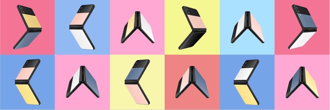 samsung ra mat dien thoai galaxy z flip3 bespoke edition gia 1099 usd hinh 4