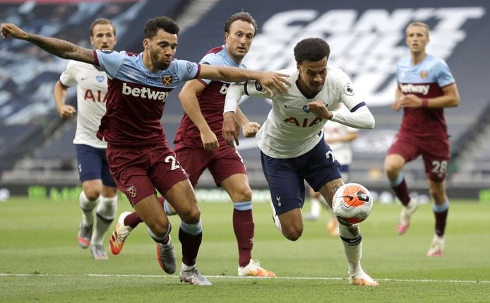 nhan dinh tran west ham vs tottenham 20h00 ngay 24 10 du doan vong 9 premier league 2021 22 hinh 1