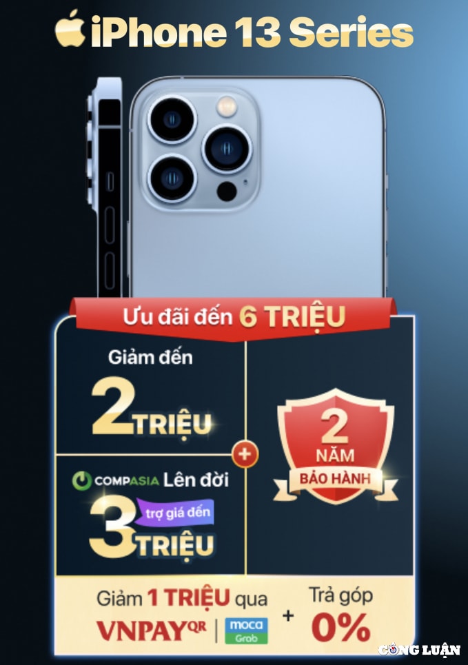 iphone chinh hang the he 13 giam gia nguon cung khong du cau hinh 1